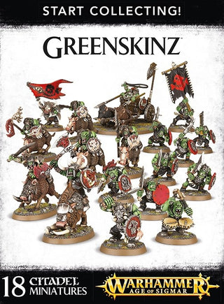 Warhammer: Age of Sigmar - Start Collecting! Greenskinz [PLAS] - Warhammer Box Sets Sealed