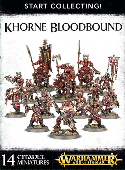 Warhammer: Age of Sigmar - Start Collecting! Khorne Bloodbound [PLAS] - Warhammer Box Sets Sealed