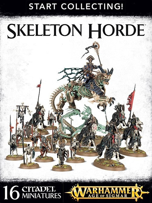 Warhammer: Age of Sigmar - Start Collecting! Skeleton Horde [PLAS] - Warhammer Box Sets Sealed