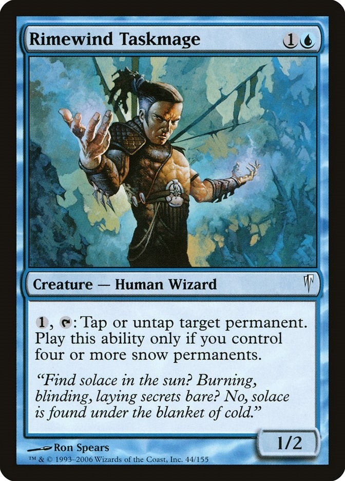 Rimewind Taskmage (44) [CSP] - MTG Single