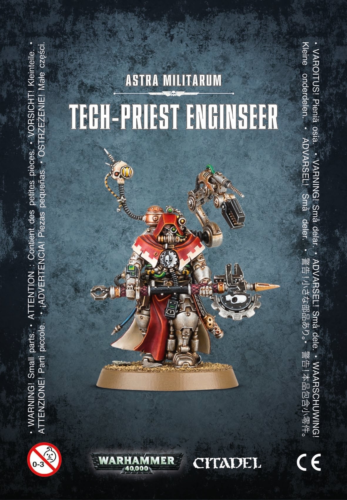 Warhammer: 40K - Astra Militarum Tech-Priest Enginseer [CLMP] - Warhammer Clampacks Sealed