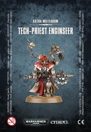 Warhammer: 40K - Astra Militarum Tech-Priest Enginseer [CLMP] - Warhammer Clampacks Sealed