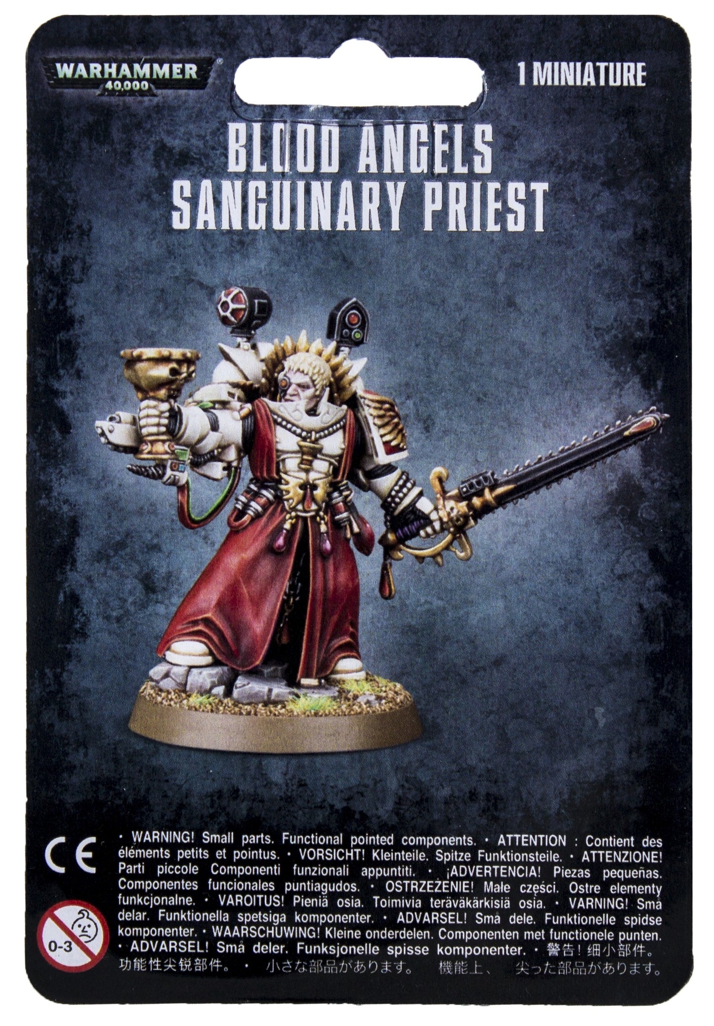 Warhammer: 40K - Blood Angels Sanguinary Priest [CLMP] - Warhammer Clampacks Sealed