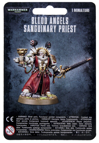Warhammer: 40K - Blood Angels Sanguinary Priest [CLMP] - Warhammer Clampacks Sealed