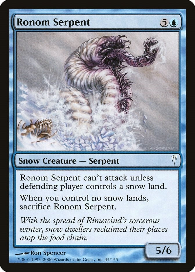 Ronom Serpent (45) [CSP] - MTG Single