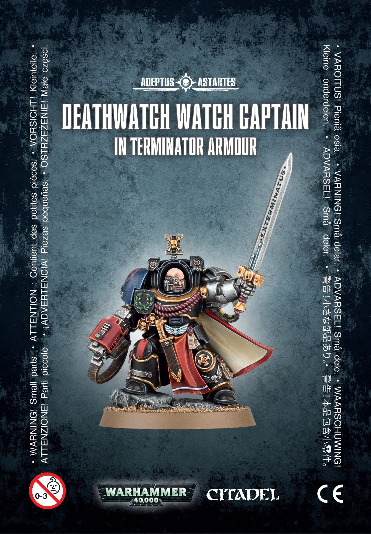 Warhammer: 40K - Deathwatch Watch Capt./Terminator Armour [CLMP] - Warhammer Clampacks Sealed
