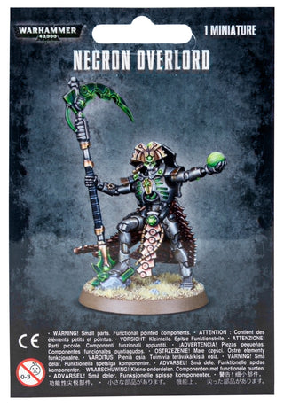 Warhammer: 40K - Necron Overlord [CLMP] - Warhammer Clampacks Sealed