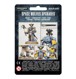 Warhammer: 40K - Space Wolves Upgrades [CLMP] - Warhammer Clampacks Sealed