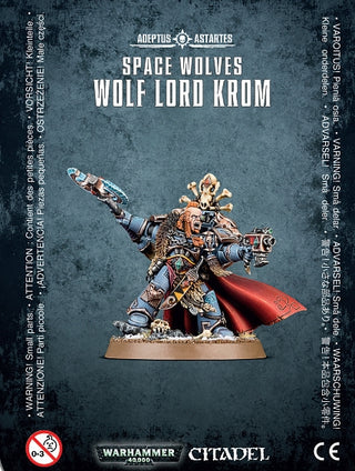 Warhammer: 40K - Space Wolves Wolf Lord Krom [CLMP] - Warhammer Clampacks Sealed