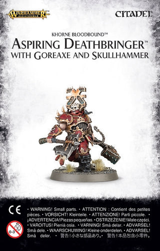 Warhammer: Age of Sigmar - Aspiring Deathbringer With Goreaxe [CLMP] - Warhammer Clampacks Sealed