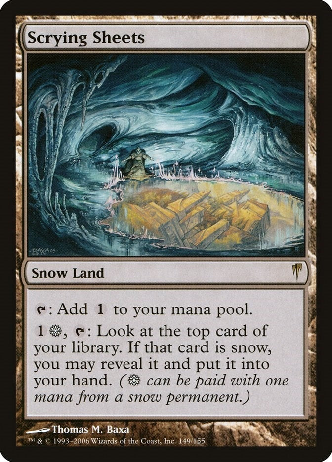 Scrying Sheets (149) [CSP] - MTG Single
