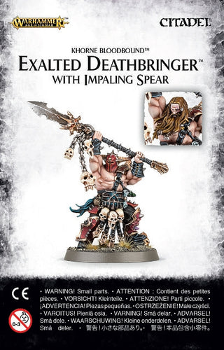 Warhammer: Age of Sigmar - Exalted Deathbringer With Impaling Spear [CLMP] - Warhammer Clampacks Sealed