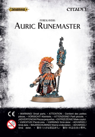 Warhammer: Age of Sigmar - Fyreslayers Auric Runemaster [CLMP] - Warhammer Clampacks Sealed