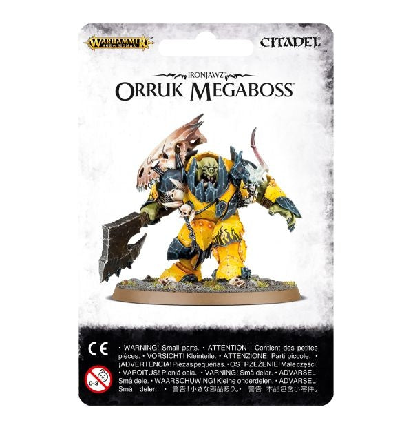 Warhammer: Age of Sigmar - Ironjawz Orruk Megaboss [CLMP] - Warhammer Clampacks Sealed