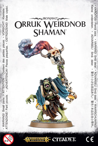 Warhammer: Age of Sigmar - Ironjawz Orruk Weirdnob Shaman [CLMP] - Warhammer Clampacks Sealed