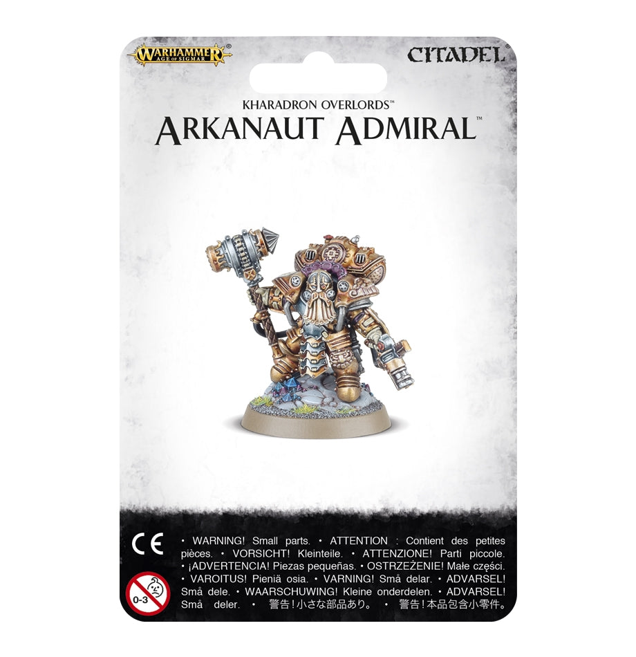 Warhammer: Age of Sigmar - Kharadron Overlords Arkanaut Admiral [CLMP] - Warhammer Clampacks Sealed