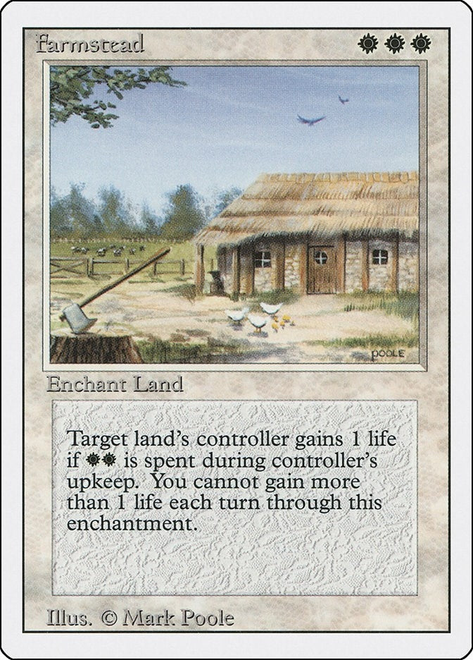Farmstead [3ED] - MTG Single