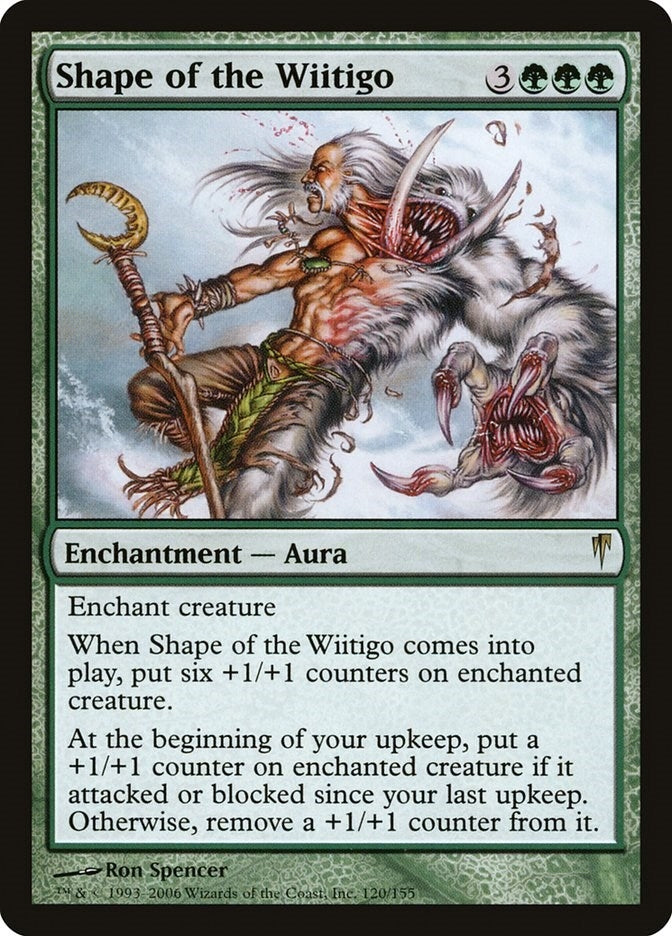 Shape of the Wiitigo (120) [CSP] - MTG Single