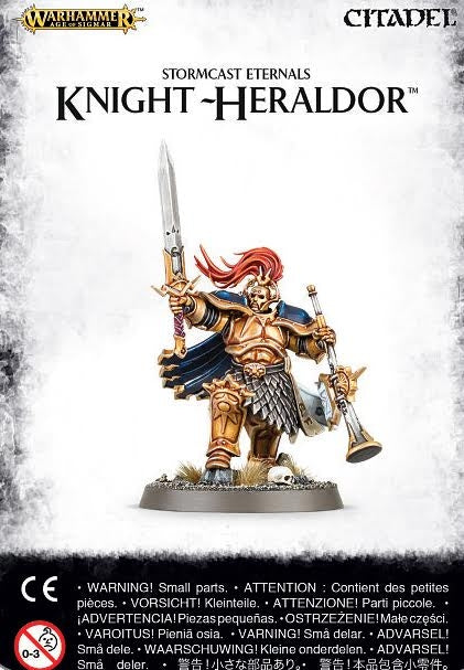 Warhammer: Age of Sigmar - Stormcast Eternals Knight-Heraldor [CLMP] - Warhammer Clampacks Sealed