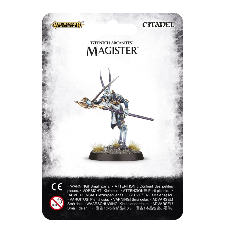 Warhammer: Age of Sigmar - Tzeentch Arcanites Tzeentch Magister [CLMP] - Warhammer Clampacks Sealed