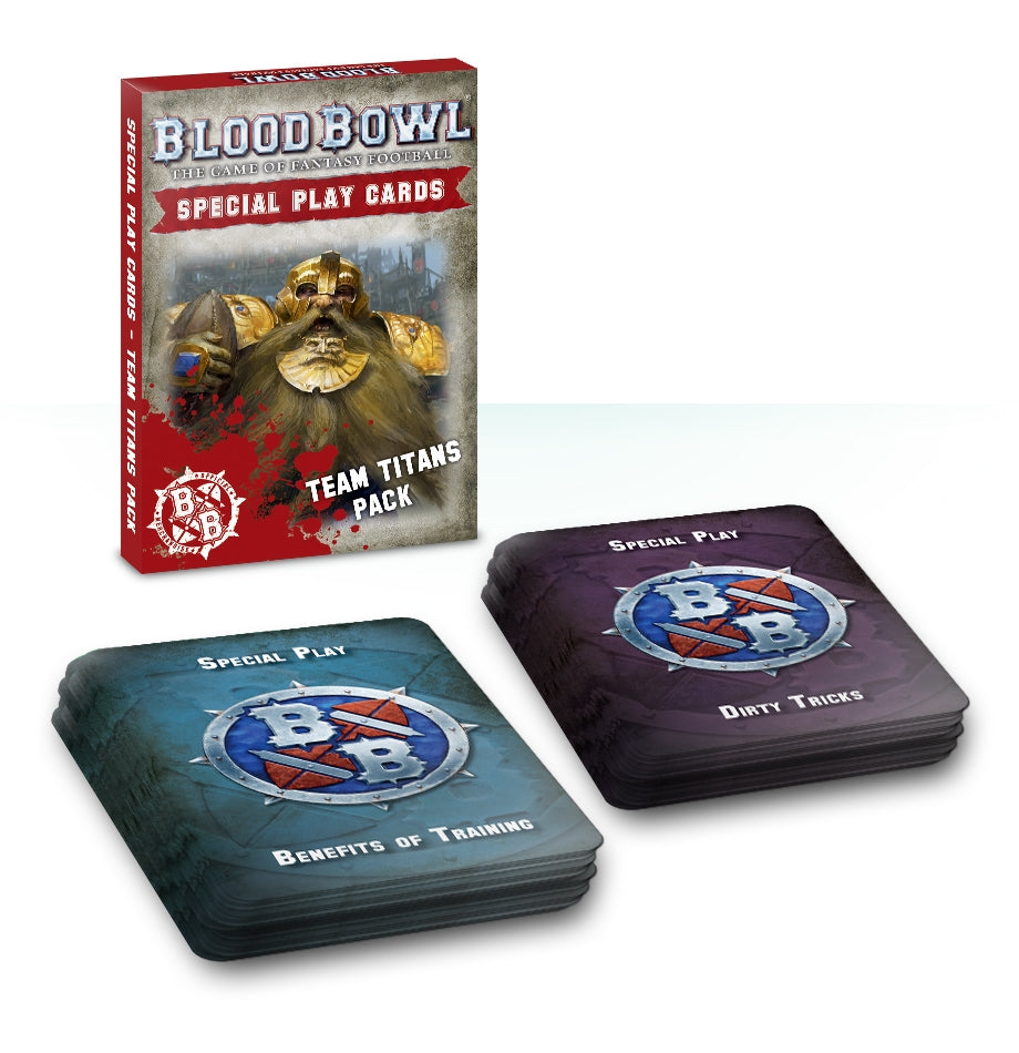 Blood Bowl: Cards - Team Titans Pack [ACCS] - Warhammer Game Accessories Sealed