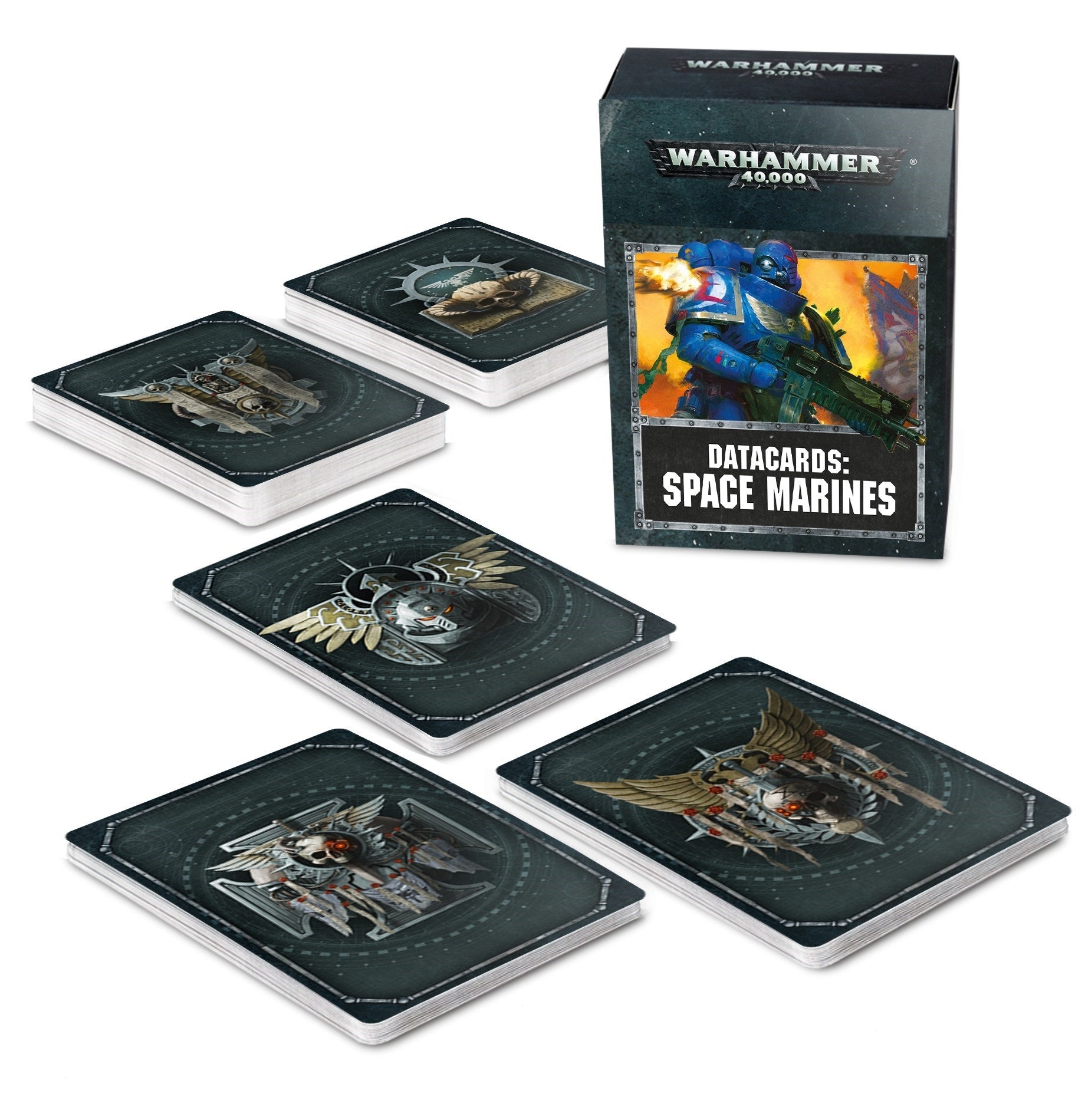 Warhammer: 40K - Datacards: Space Marines [ACCS] - Warhammer Game Accessories Sealed