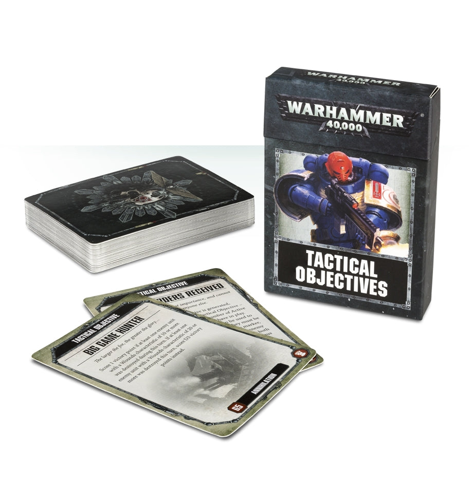 Warhammer: 40K - Tactical Objective Cards [ACCS] - Warhammer Game Accessories Sealed