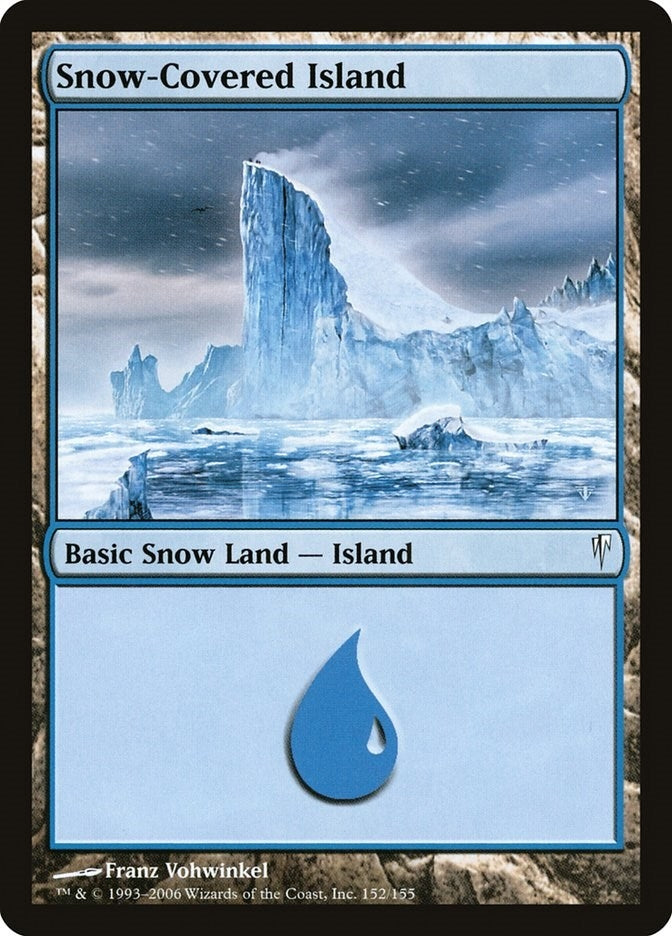 Snow-Covered Island (152) [CSP] - MTG Single