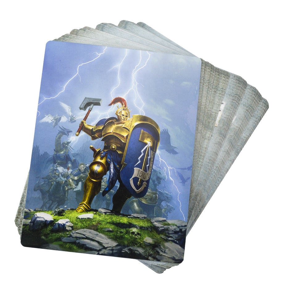 Warhammer: Age of Sigmar - Warscroll Cards: Stormcast Eternals [ACCS] - Warhammer Game Accessories Sealed