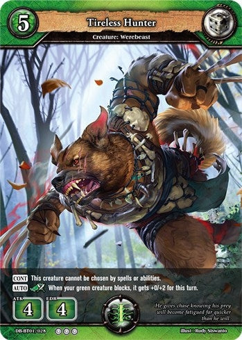 Tireless Hunter (1028) [BP01] - Dragoborne Single