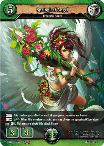 Springleaf Angel (1032) [BP01] - Dragoborne Single