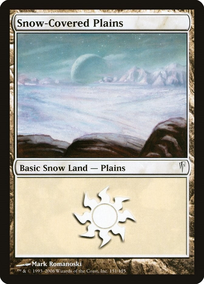 Snow-Covered Plains (151) [CSP] - MTG Single