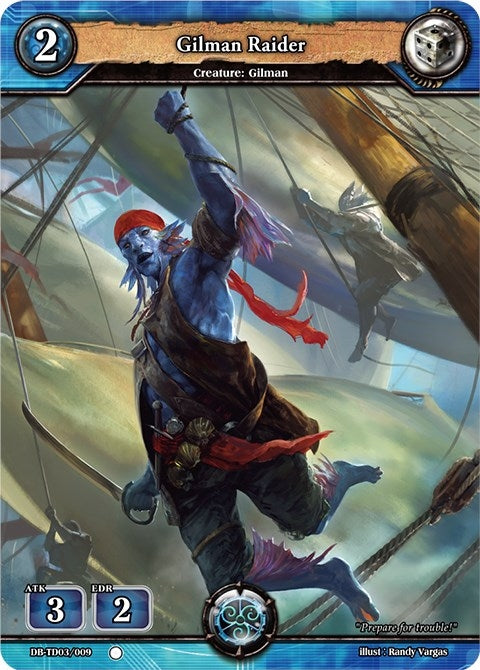 Gillman Raider (1063) [BP01] - Dragoborne Single