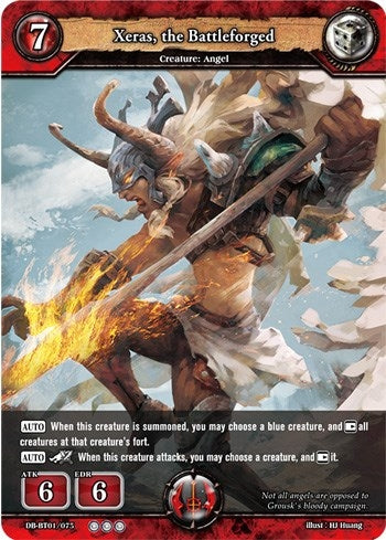 Xeras the Battleforged (1075) [BP01] - Dragoborne Single