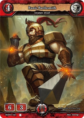 Runic Battlesmith (1085) [BP01] - Dragoborne Single