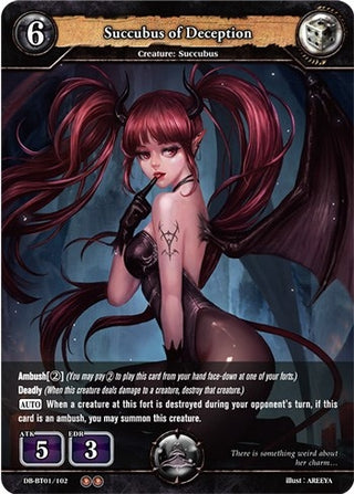 Succubus of Deception (1102) [BP01] - Dragoborne Single