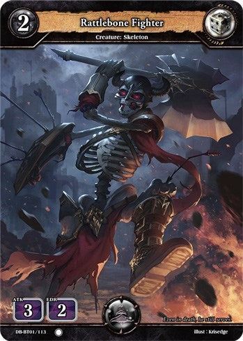 Rattlebone Fighter (1113) [BP01] - Dragoborne Single