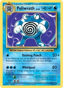 Image for Poliwrath - 25/108 (XY Evolutions) (025/108) (Deck Exclusives) - Pokemon