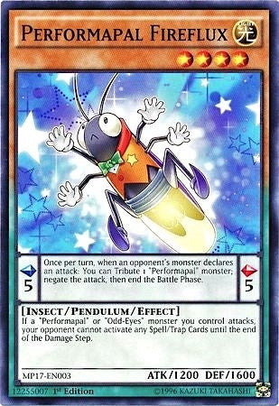 Performapal Fireflux (17003) (MP17) - YuGiOh Single