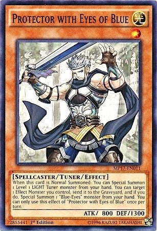 Protector with Eyes of Blue (17011) (MP17) - YuGiOh Single