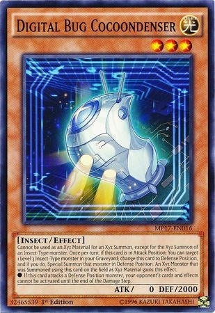 Digital Bug Cocoondenser (17016) (MP17) - YuGiOh Single