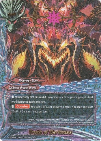 Truth of Darkness (2030007) [X-BT02A] - Future Card BuddyFight Single