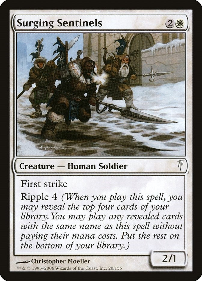 Surging Sentinels (20) [CSP] - MTG Single