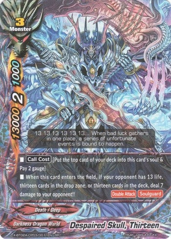 Despaired Skull Thirteen (2030011) [X-BT02A] - Future Card BuddyFight Single