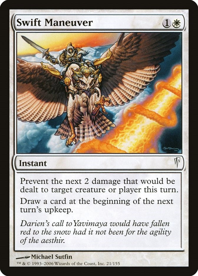 Swift Maneuver (21) [CSP] - MTG Single