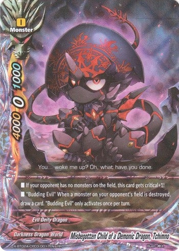 Misbegotten Child of a Demonic Dragon Tchimno (2030017) [X-BT02A] - Future Card BuddyFight Single