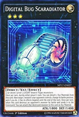 Digital Bug Scaradiator (17027) (MP17) - YuGiOh Single