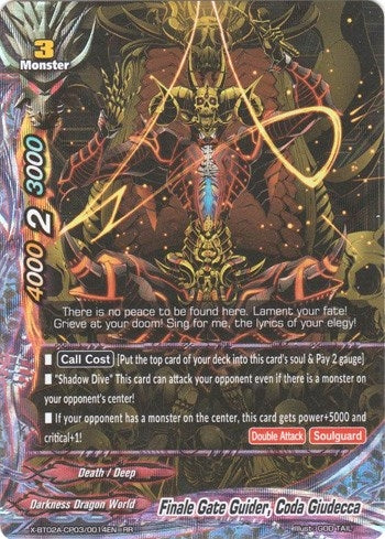 Finale Gate Guider Coda Giudecca (2030014) [X-BT02A] - Future Card BuddyFight Single