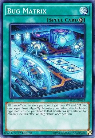 Bug Matrix (17033) (MP17) - YuGiOh Single