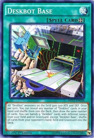 Deskbot Base (17036) (MP17) - YuGiOh Single